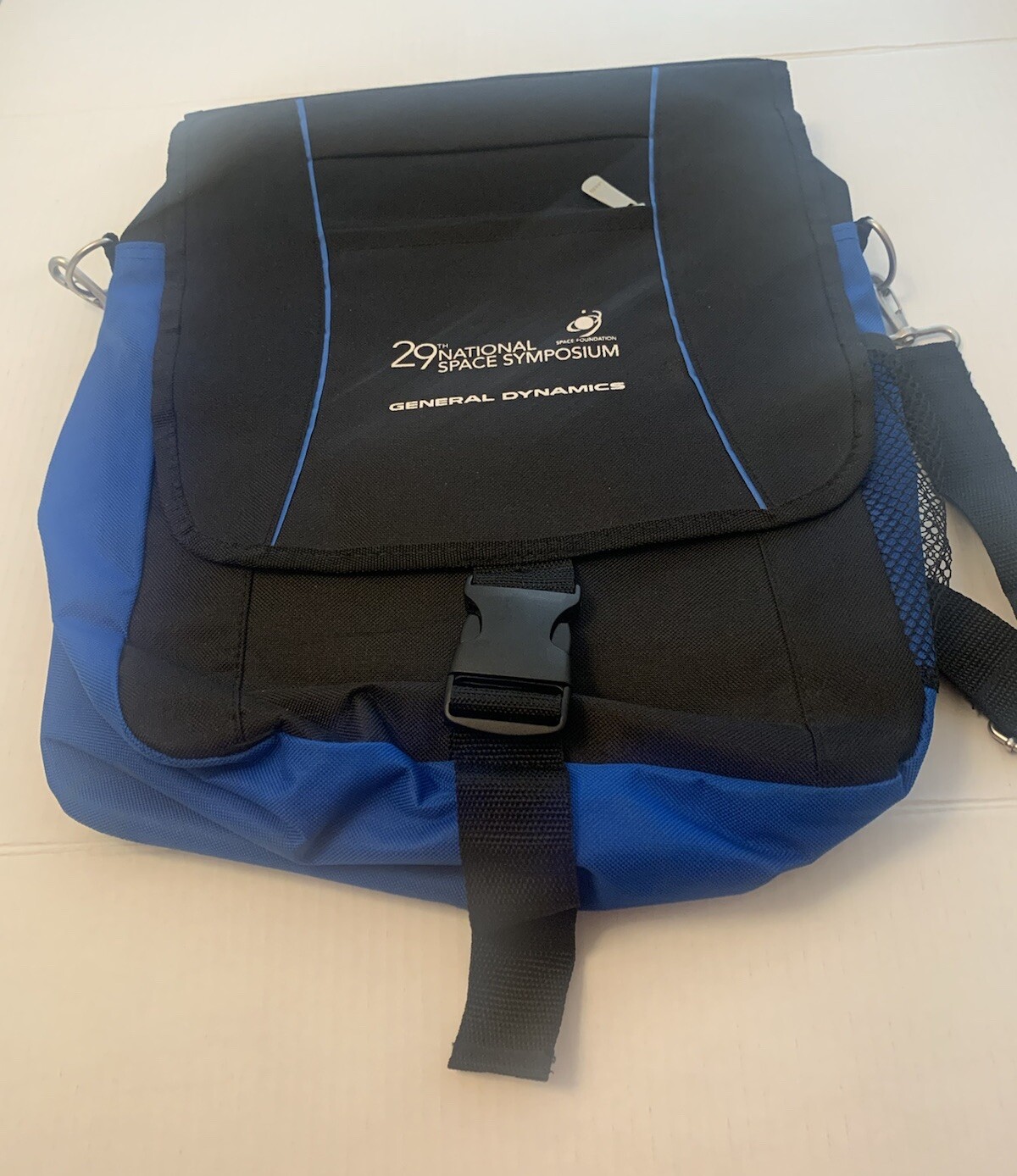29th National Space Symposium Backpack Space Foundation Strap Carry Adult Blue