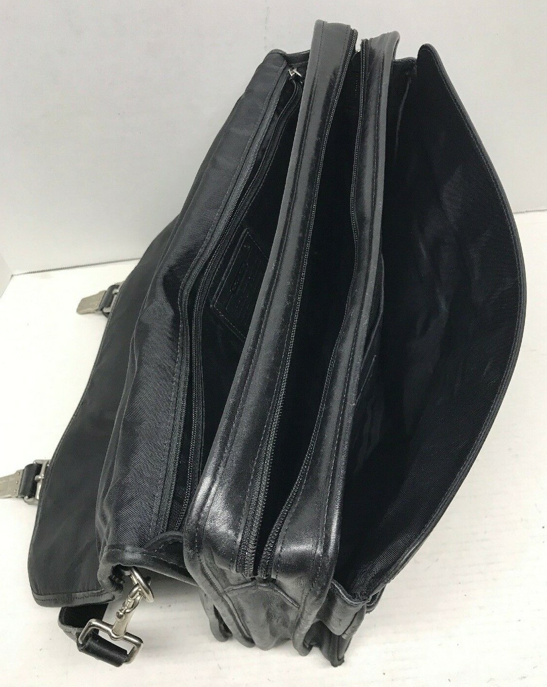 Coach Metropolitan Briefcase laptop Messenger bag black leather J053-6455