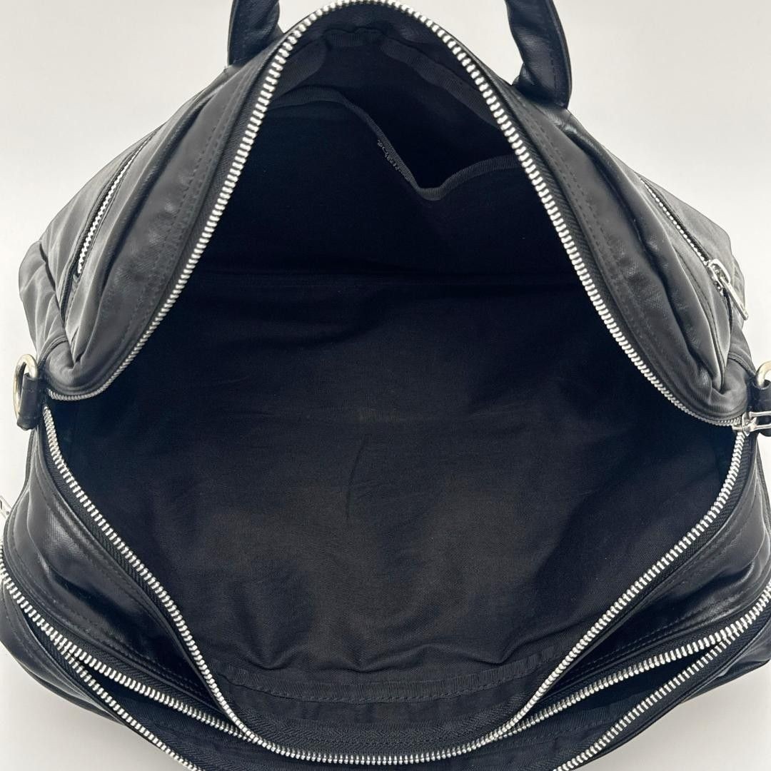 Porter Free Style 2Way Briefcase Black A4 Laptop Bag 707-08208 Excellent Japan