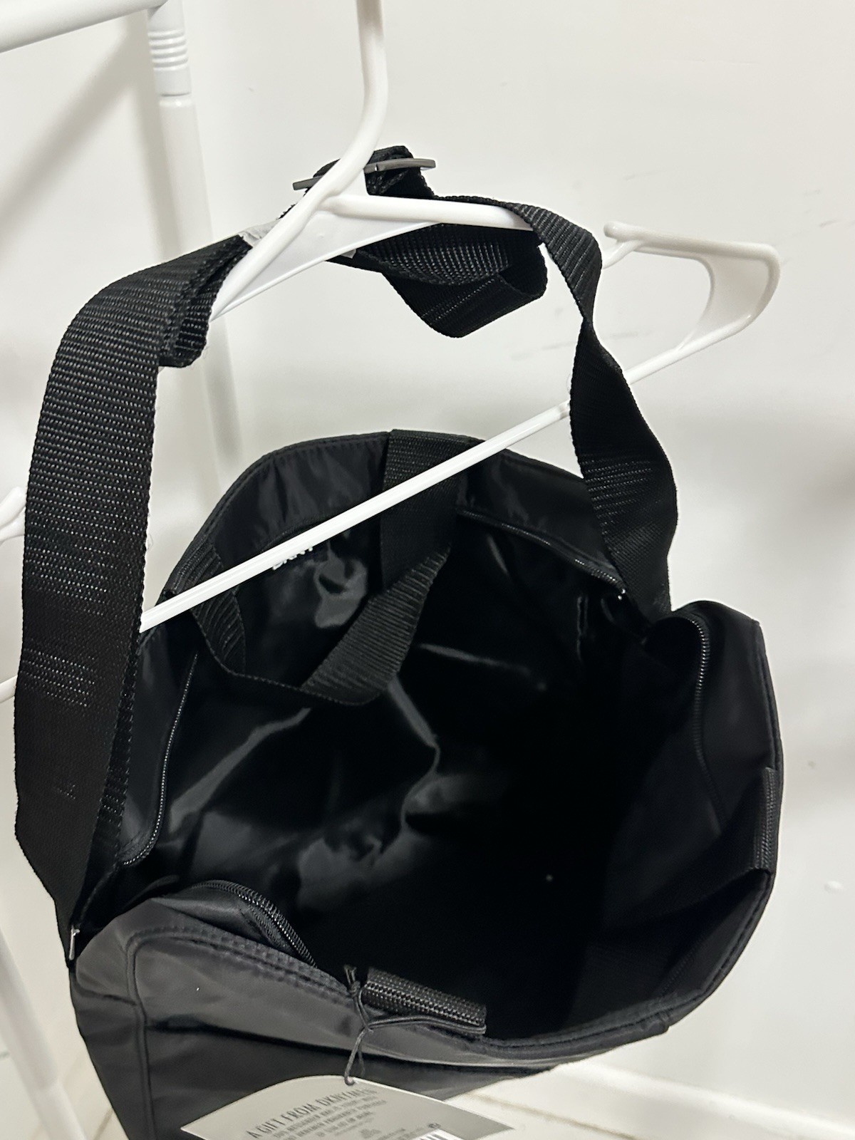 DKNY Nylon Computer Docs Bag Top Handle & Strap