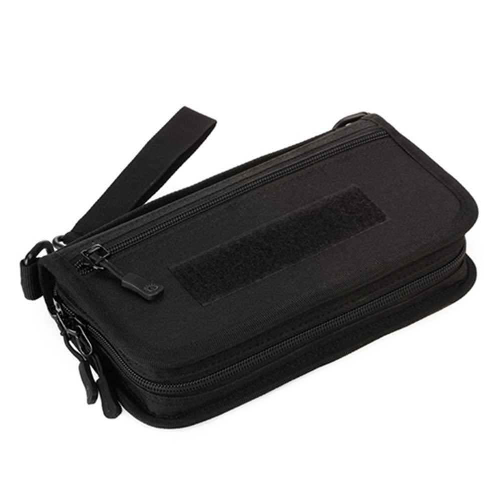 Men Tactical MOLLE Wallet EDC ID Credit Card Holder Portable Waist Purse Bag US