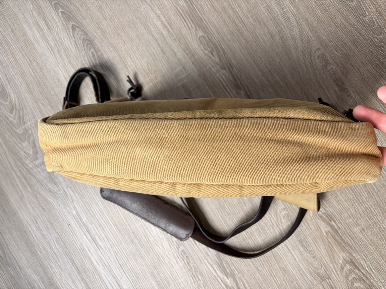 Filson Rugged Twill Original Briefcase | Tan | Made in USA | MSRP $499