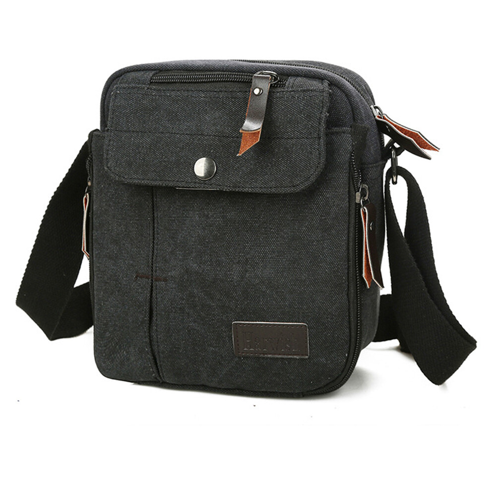 For Men’s Vintage Multipurpose Travel Business Canvas Crossbody Shoulder Bag
