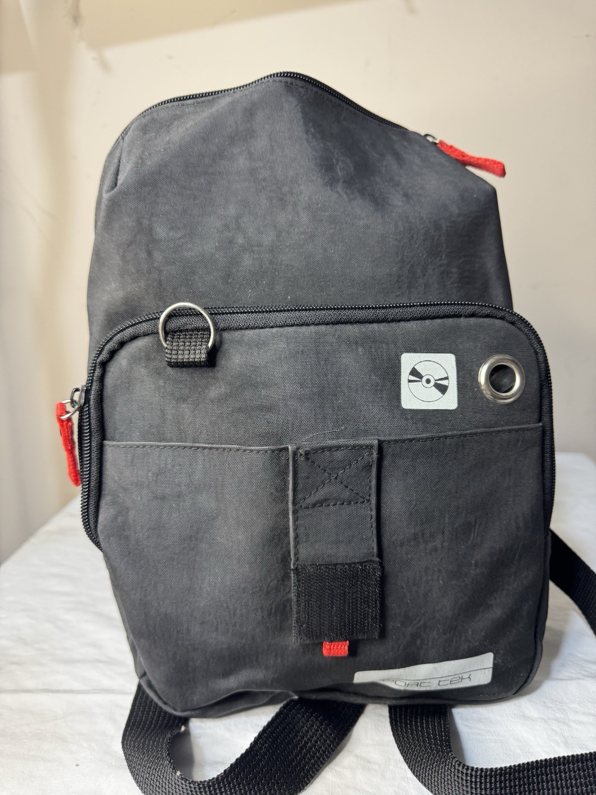 Vintage RARE Sport Tek CD Player Backpack Black
