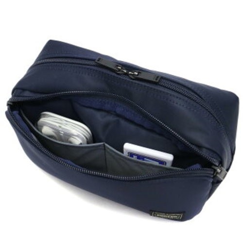 PORTER TIME Pouch 655-17877-10 (Color: Black) Yoshida & Co. Yoshida