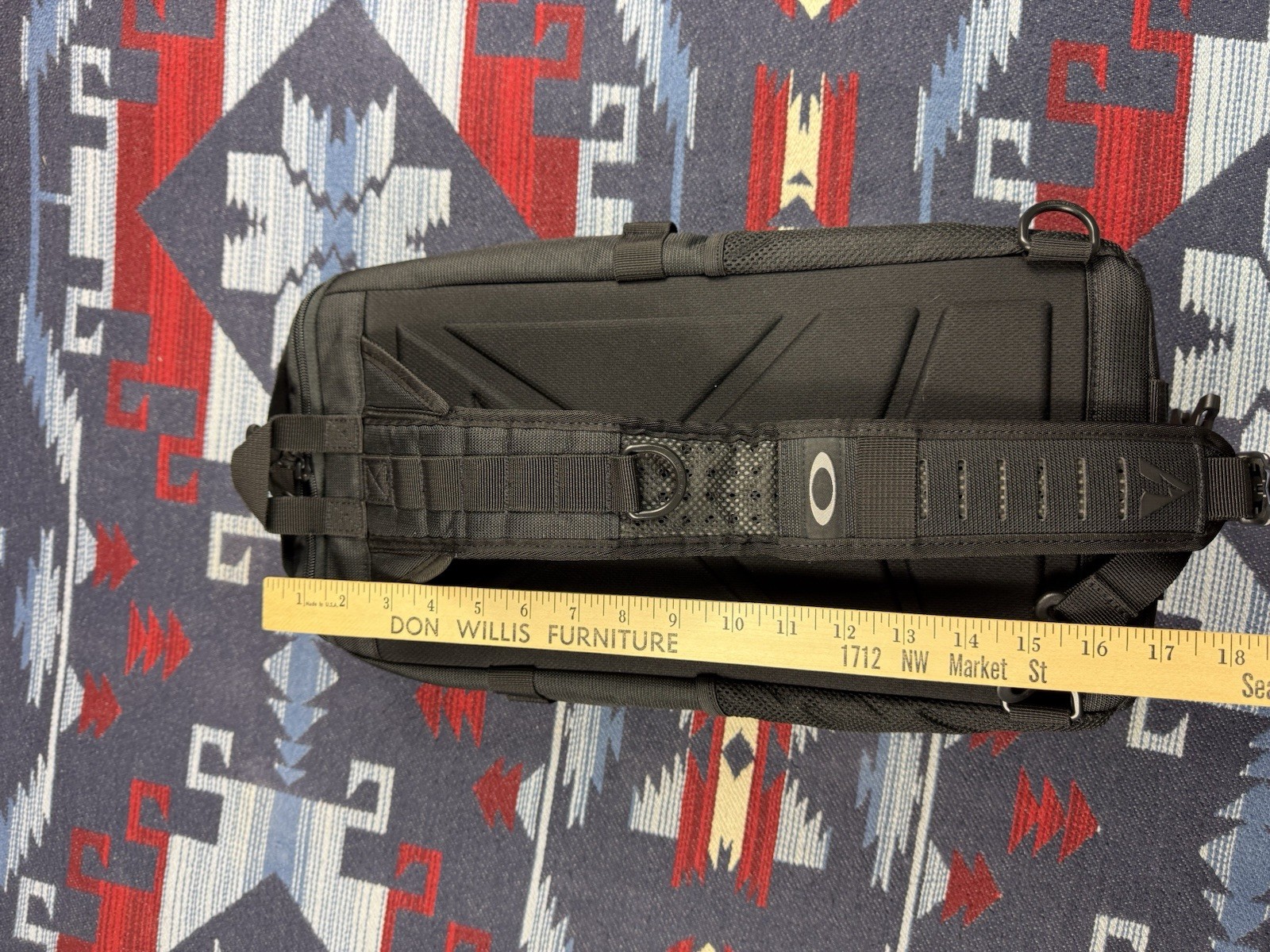 Vtg Y2K Oakley Sling Tactical Software Pilot Shoulder Messenger Bag Backpack