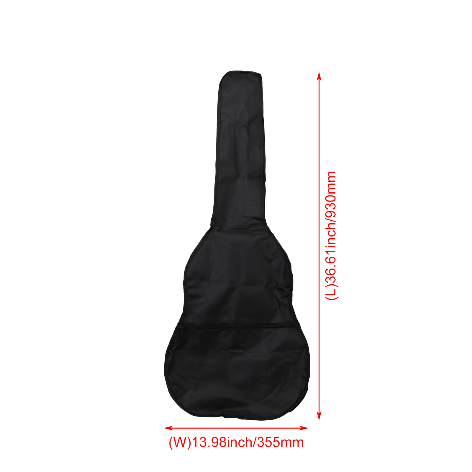 36Inch Guitar Bag Backpack Shoulder Strap for Padded and Soft-sided Nylon Black