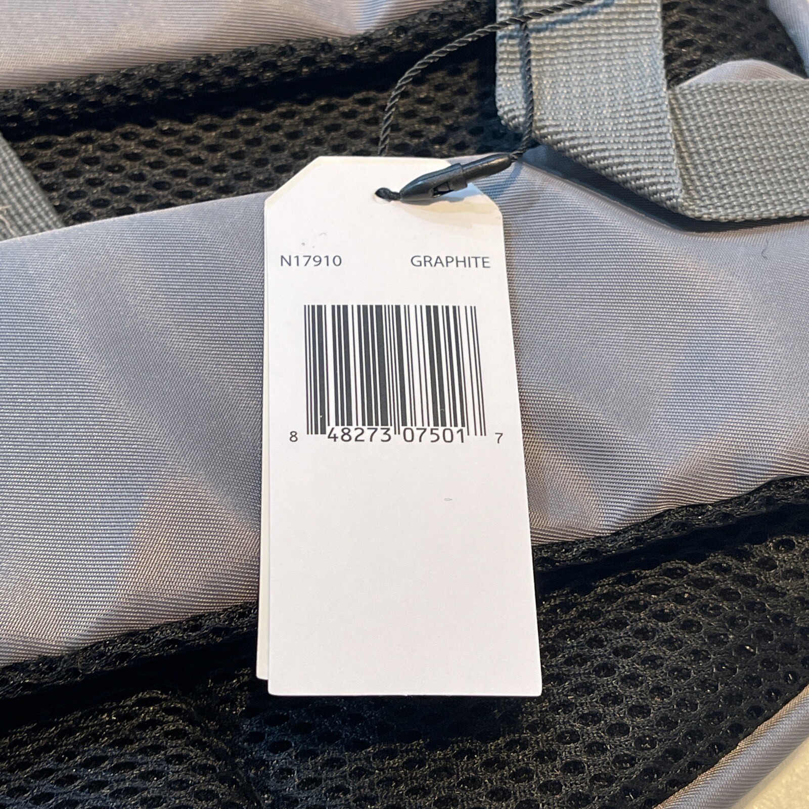 Nautica Hold Fast Backpack Polyester Graphite 18” x 12” x 6”N17910