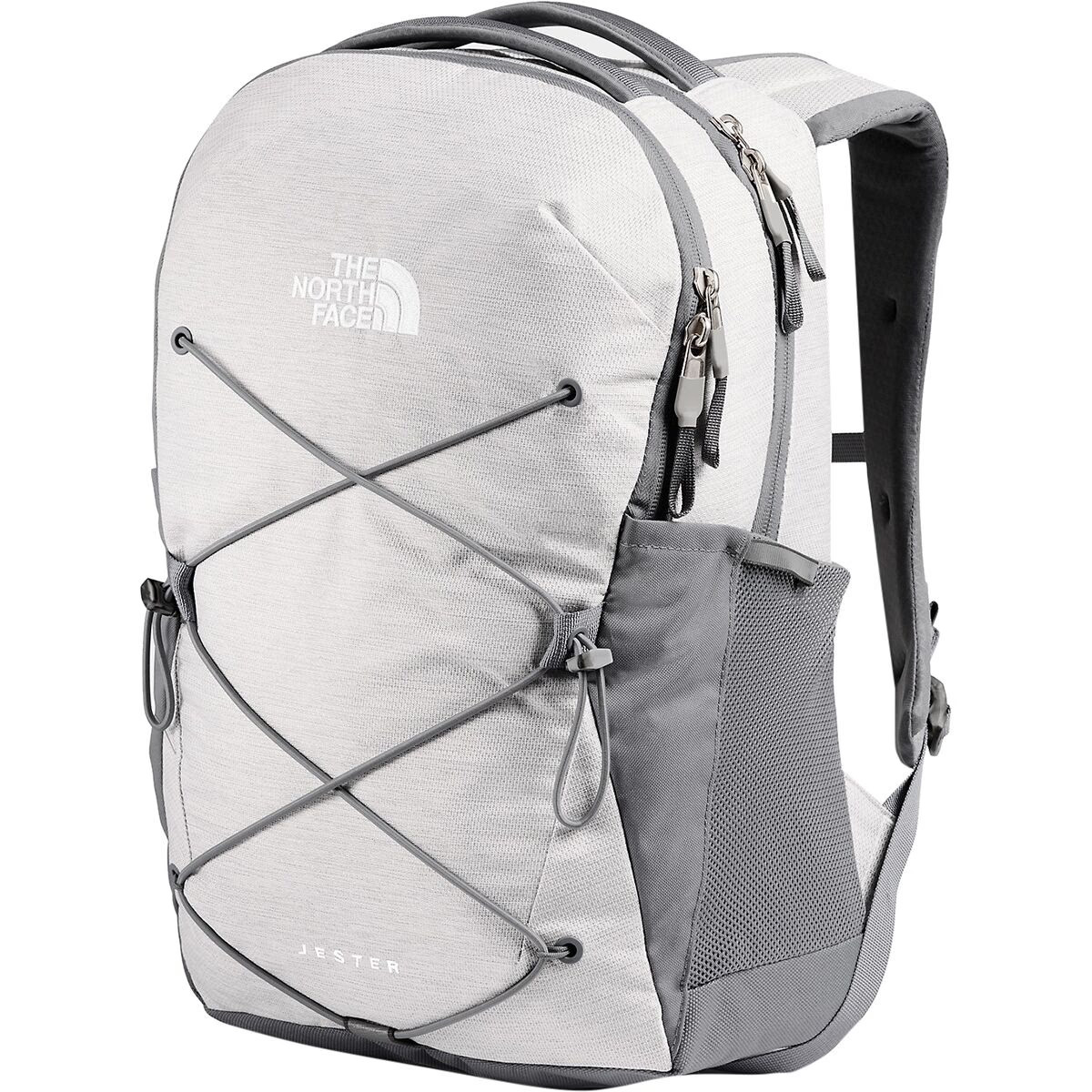 THE NORTH FACE Women’s Jester White Metallic Mélange/Mid Grey NWT