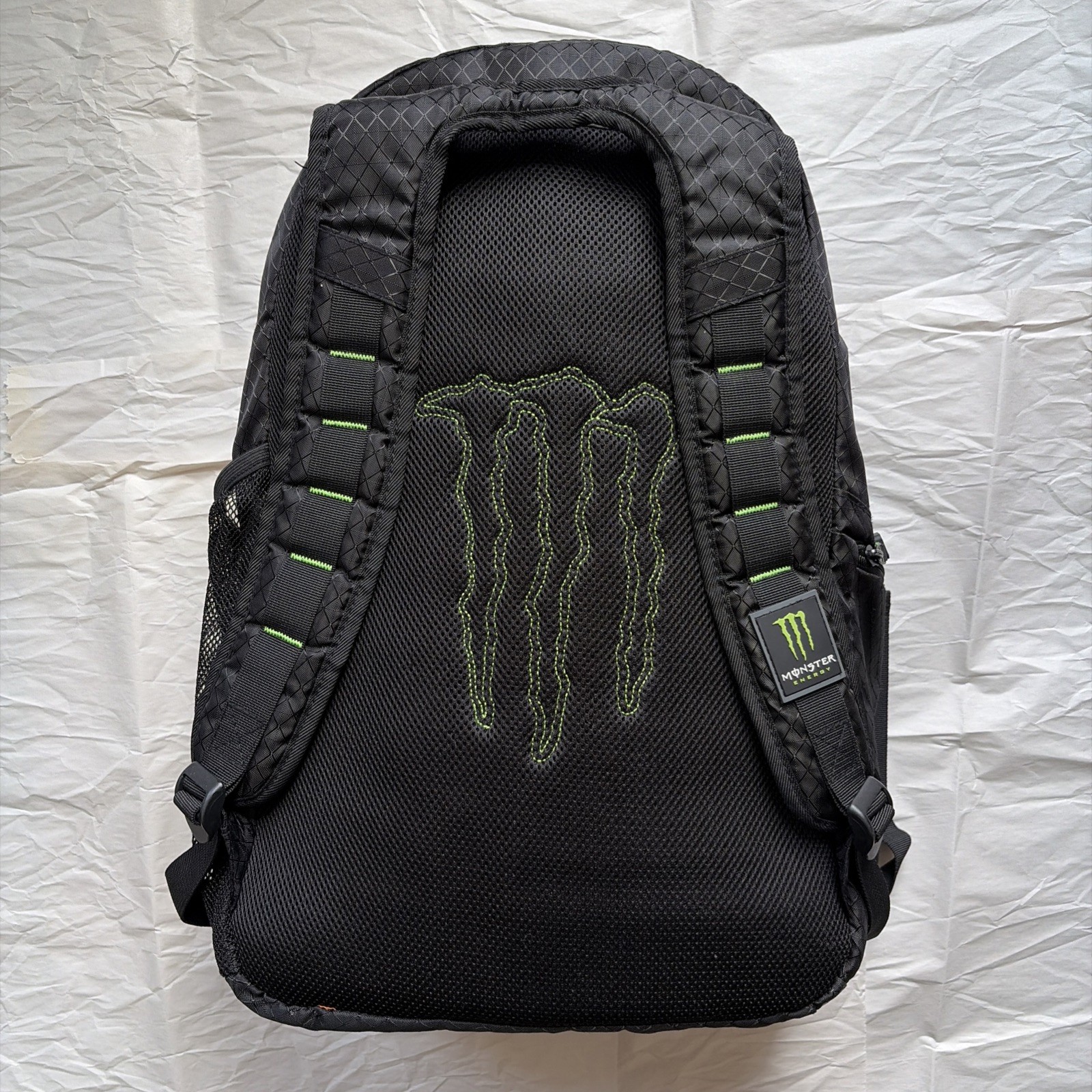 Monster Energy Drink Promo Bundle Backpack Laptop Bag+ AOP Beanie+ Stickers Y2K