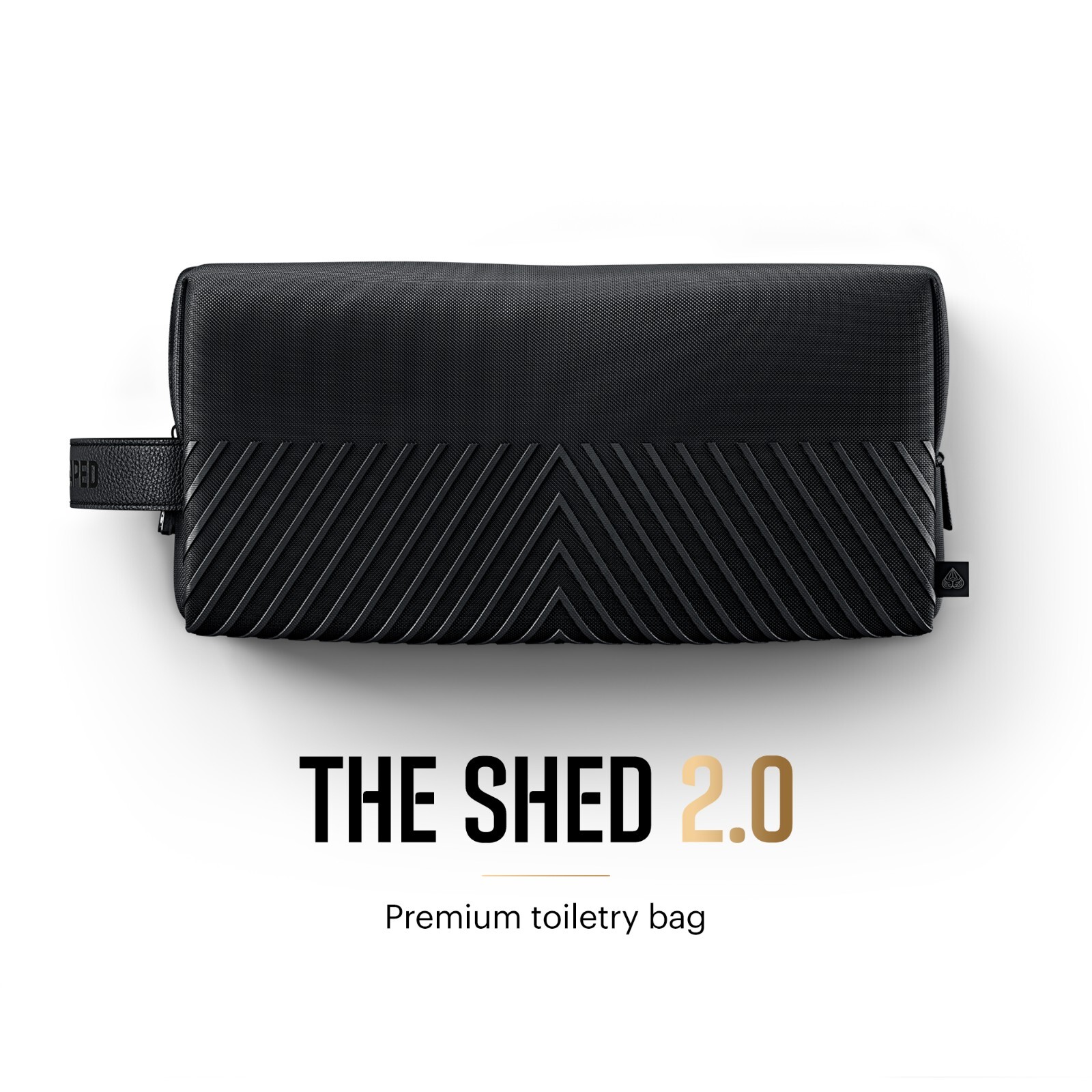 MANSCAPED® The Shed 2.0 Toiletry Bag, Premium Quality Men’s Travel Bag