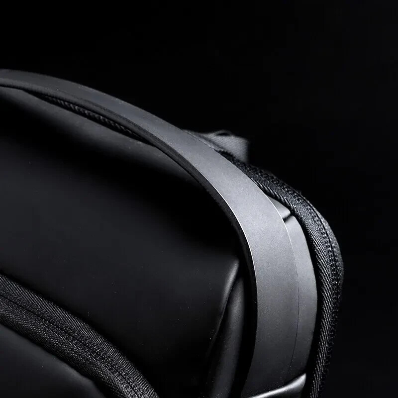 Cross Body Shoulder Bag Waterproof Multifunction Anti Theft USB Bag