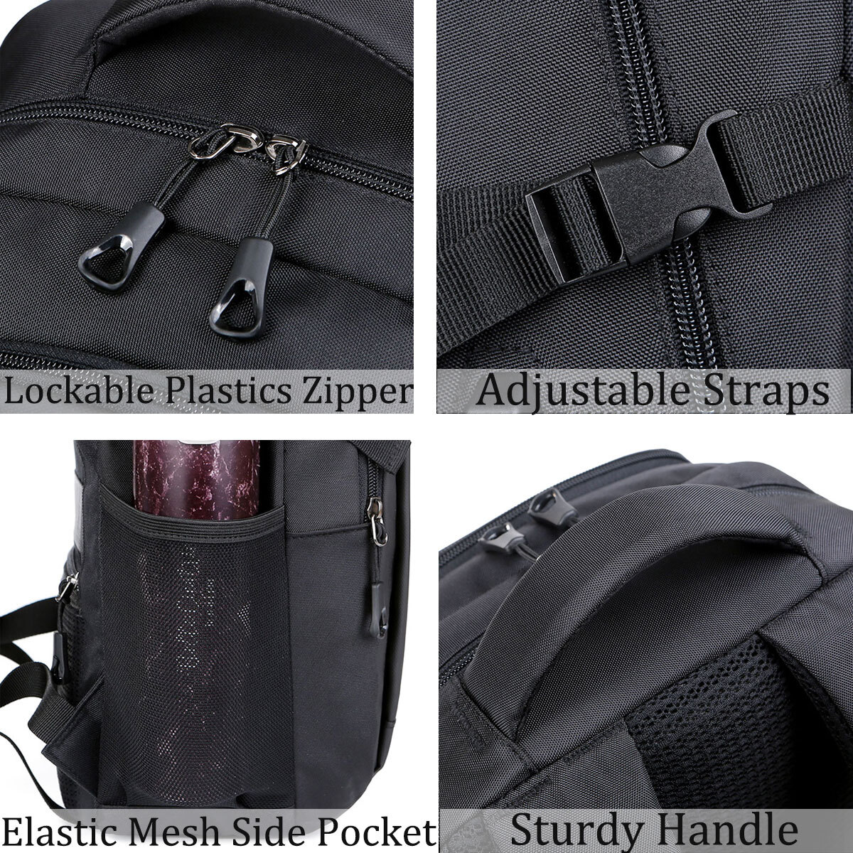 Travel Backpack Rucksack Camping Laptop Hiking School Book Bag Men Women