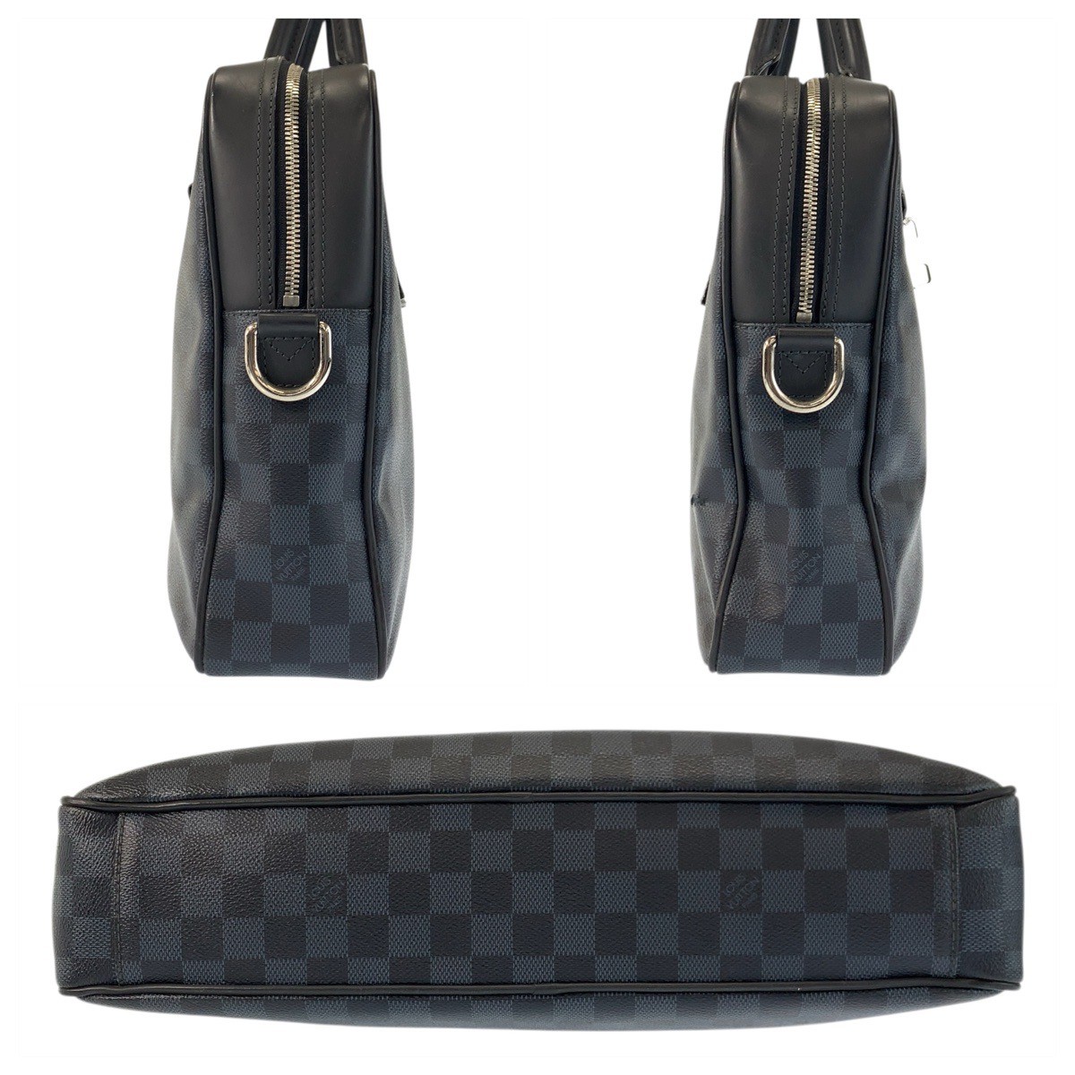 LOUIS VUITTON Damier Cobalt Porte Document Business N41347 briefcase