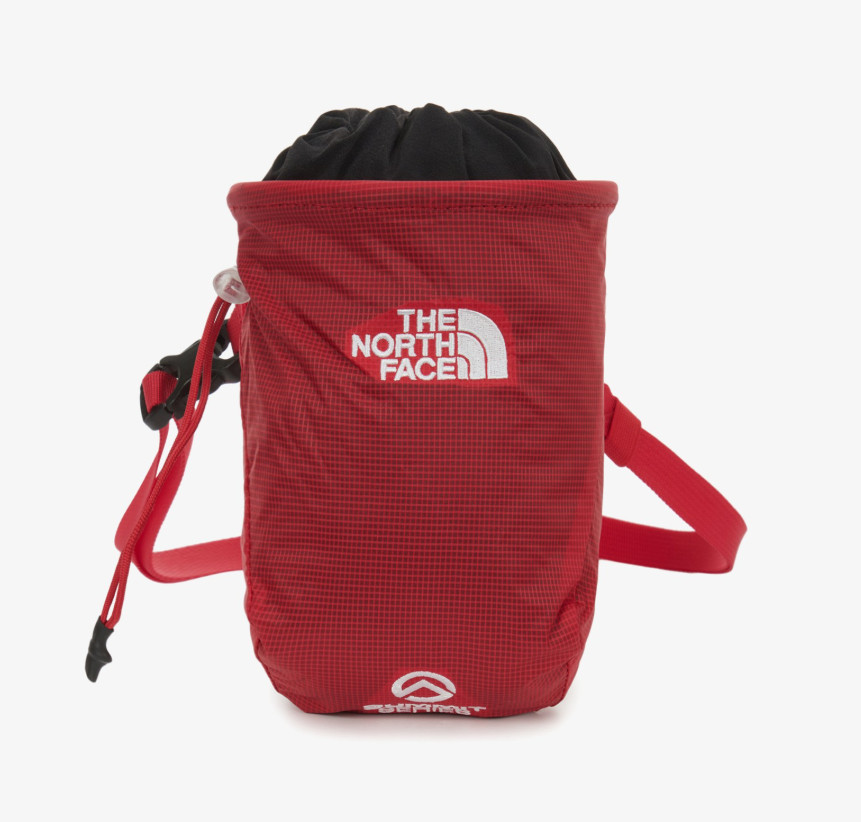 The North Face Summer Series Ultralight Chalk Bag Sports Climbing Red NN2PR96A