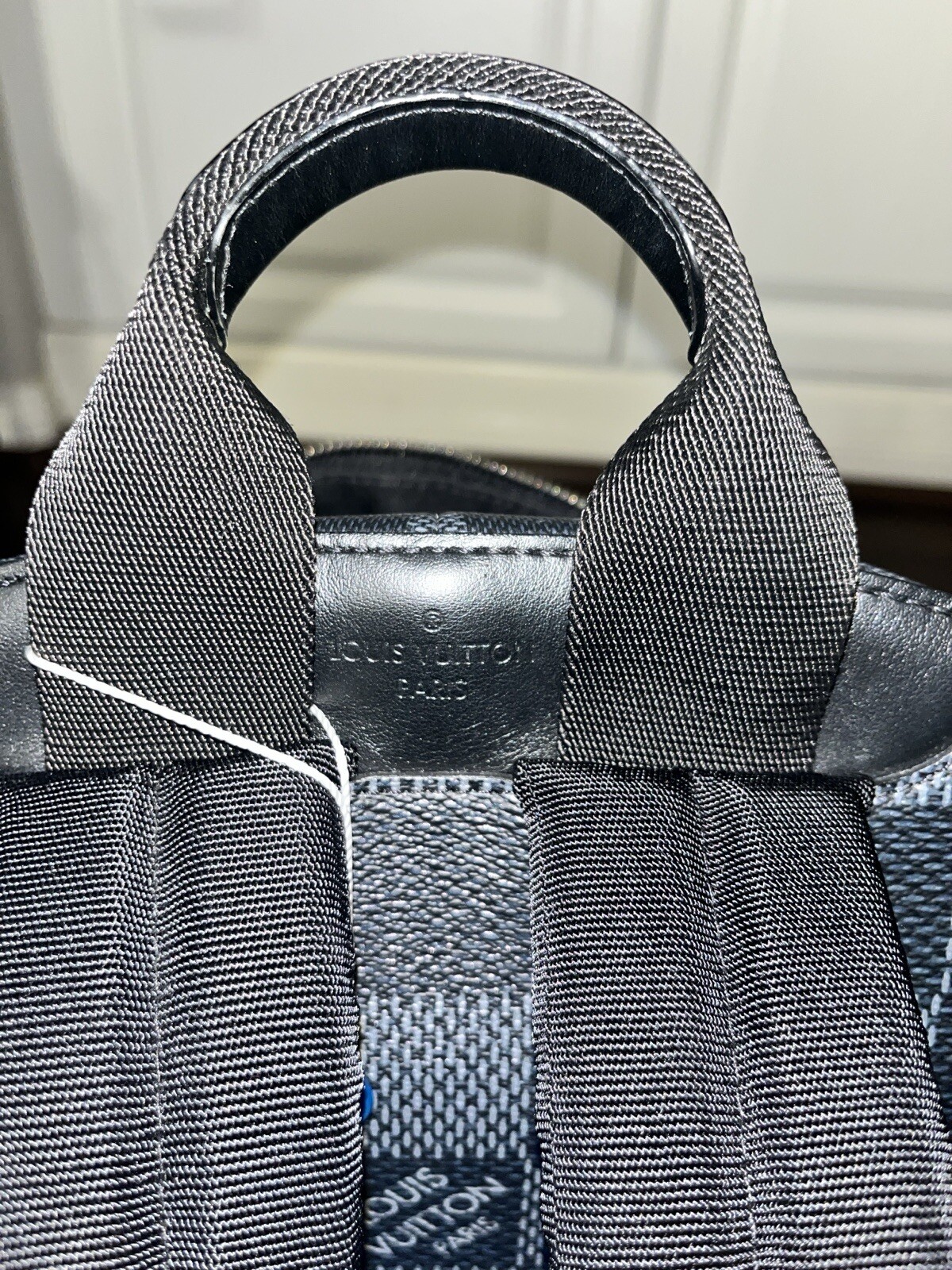 Louis Vuitton Campus Backpack Limited Edition Damier Graphite 3D Black N50009