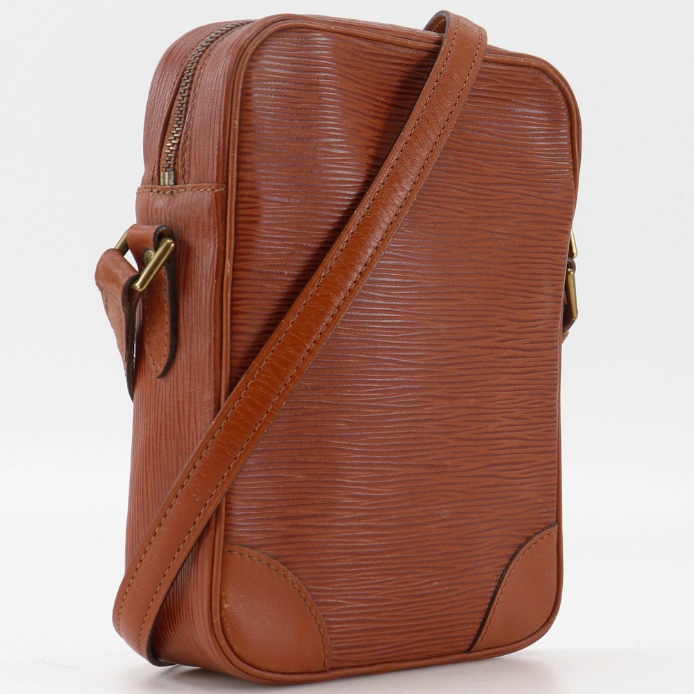 LOUIS VUITTON Dunouve Shoulder Bag vintage Kenya Brown Brown Epi Leather u…