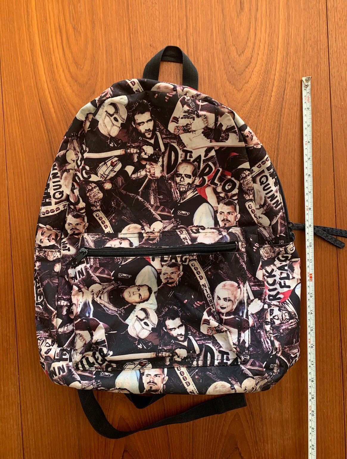 Suicide Squad Harley Quinn Backpack All Over Print DC Book Bag