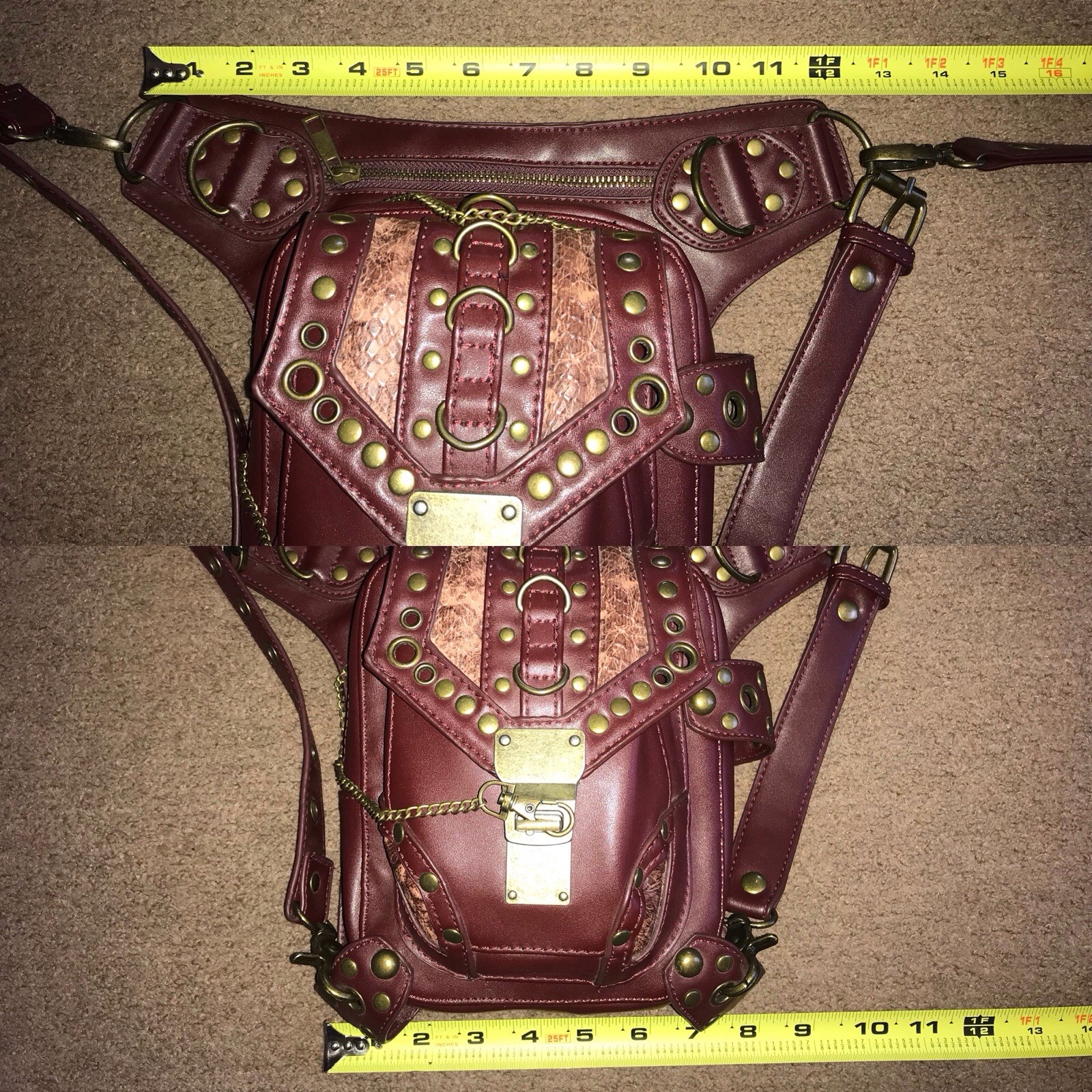 Steampunk Cyberpunk Bag