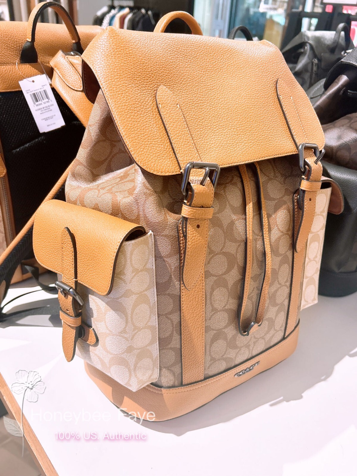 NWT Coach MEN’S Hudson Backpack CR335/ CT835