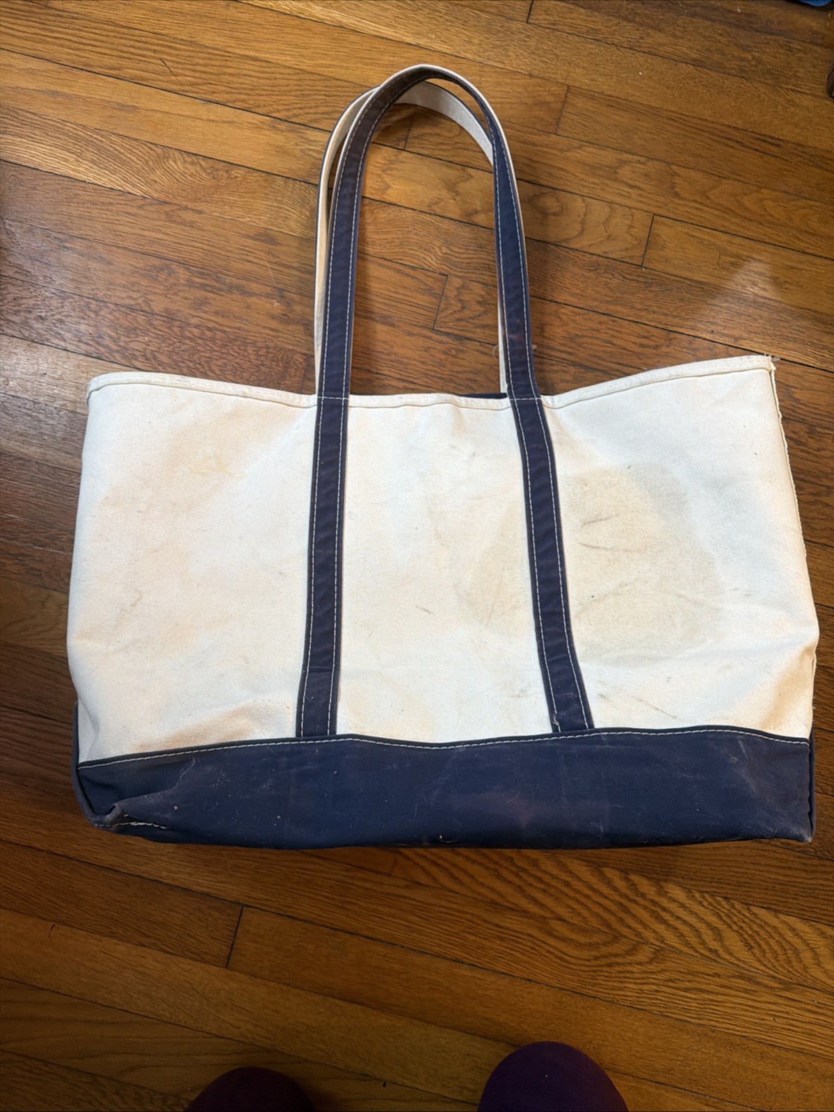 LL BEAN BOAT AND TOTE X-LARGE ZIP TOP Monogrammed