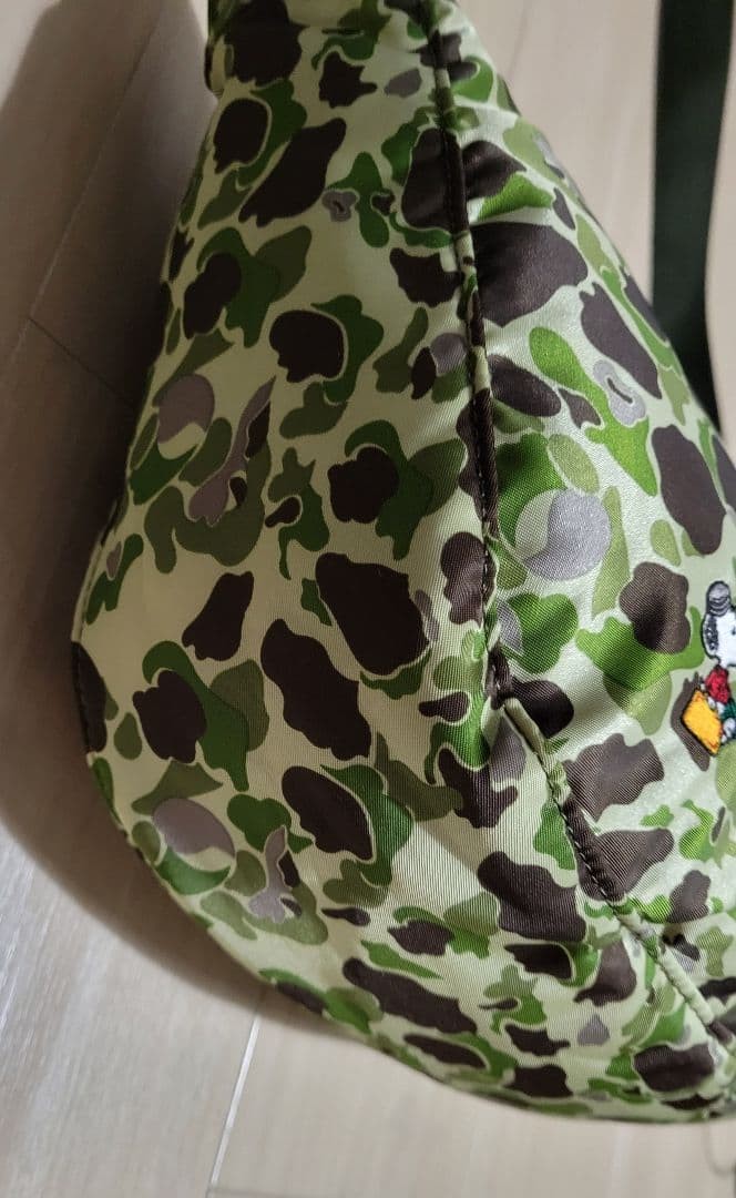 Brand New PORTER JOEPORTER Camouflage Oval Shoulder Bag
