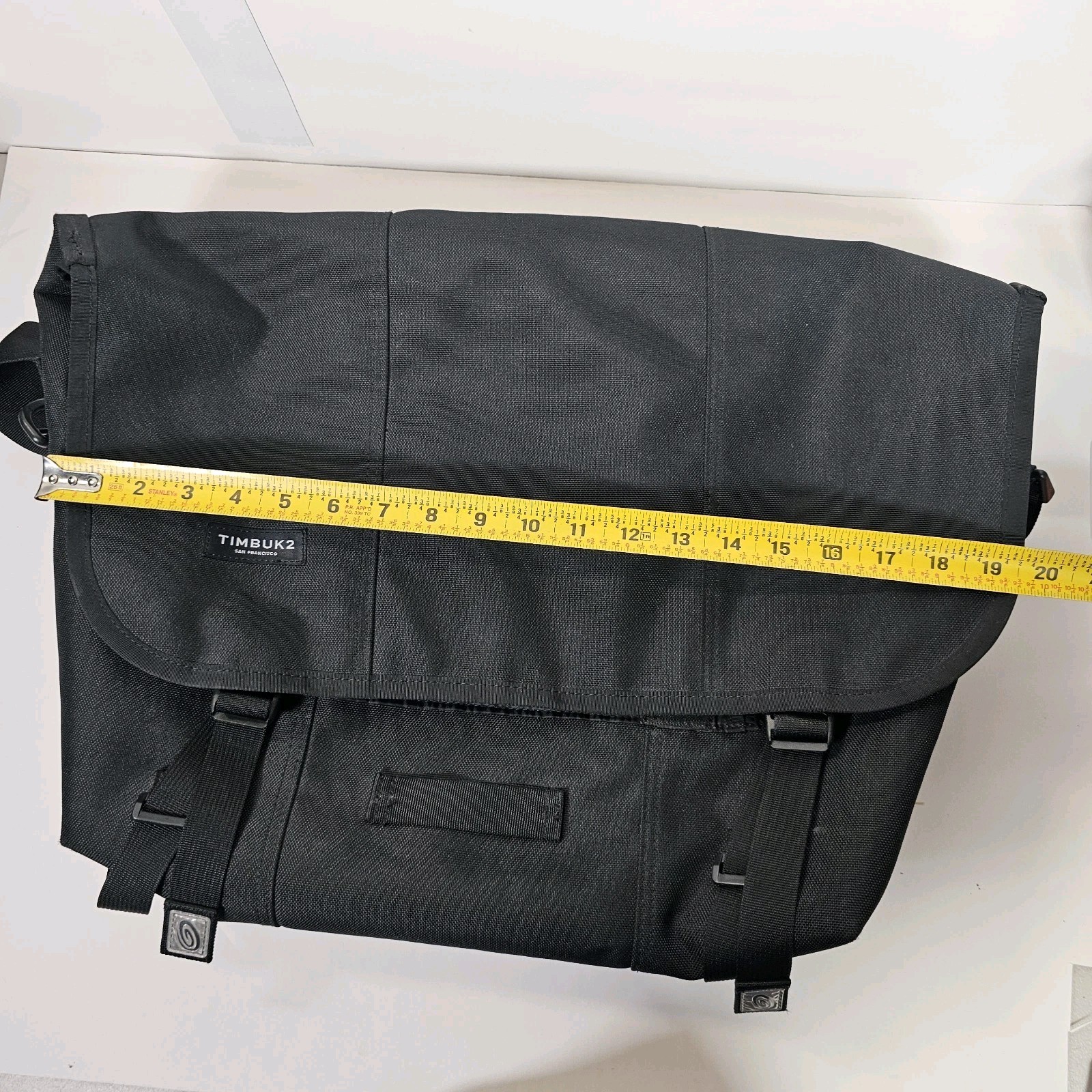 Timbuk2 Classic Messenger Bag Jet Black L Biggie Large