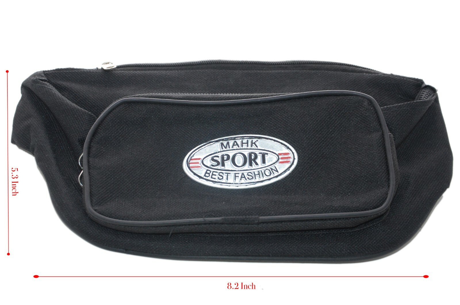 Women Men Waist Bag Belt Bum Hip Travel Purse Fanny Pack Black Fashion Sport Leg