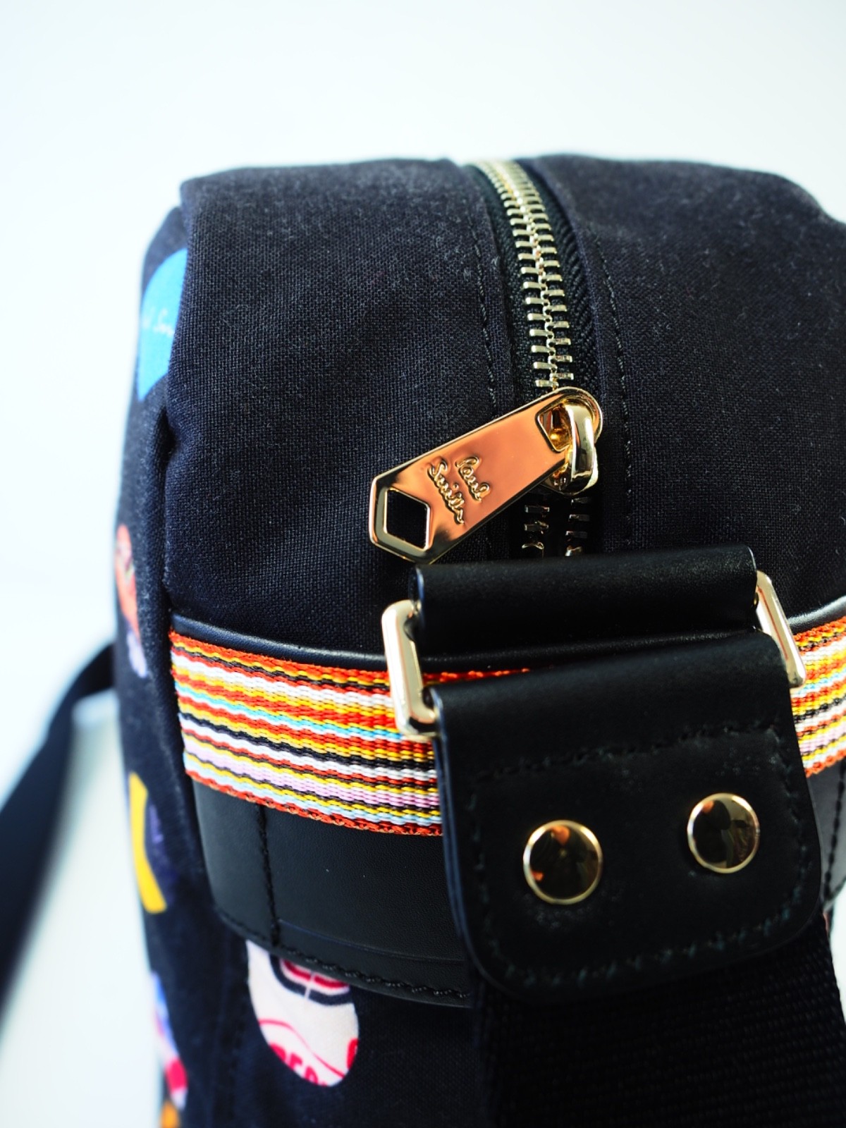 Paul Smith Bag Messenger Crossbody Laptop Colourful Bike Cycling Jersey Dots New