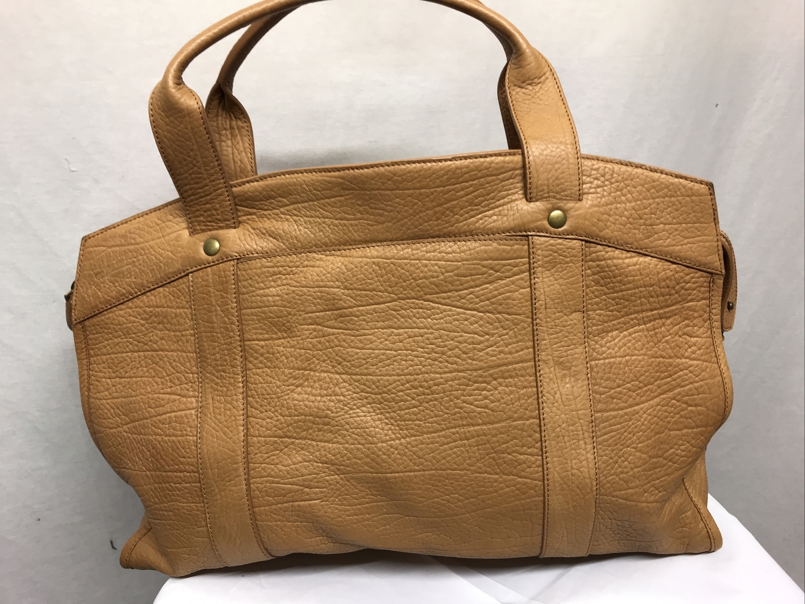 New. Authentic Cole Haan Leather Duffle/Weekender Bag .
