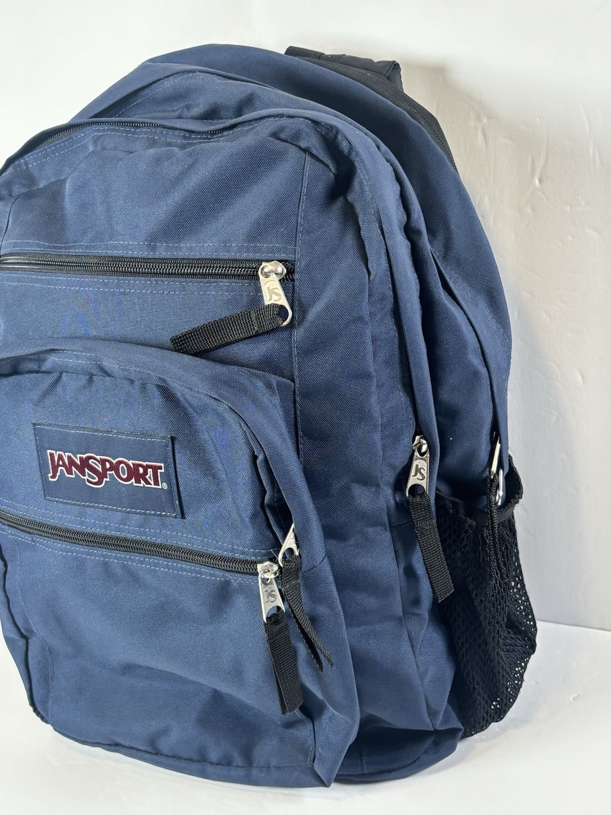 JanSport Big Student Large Backpack Style Navy Blue JS0A47JK