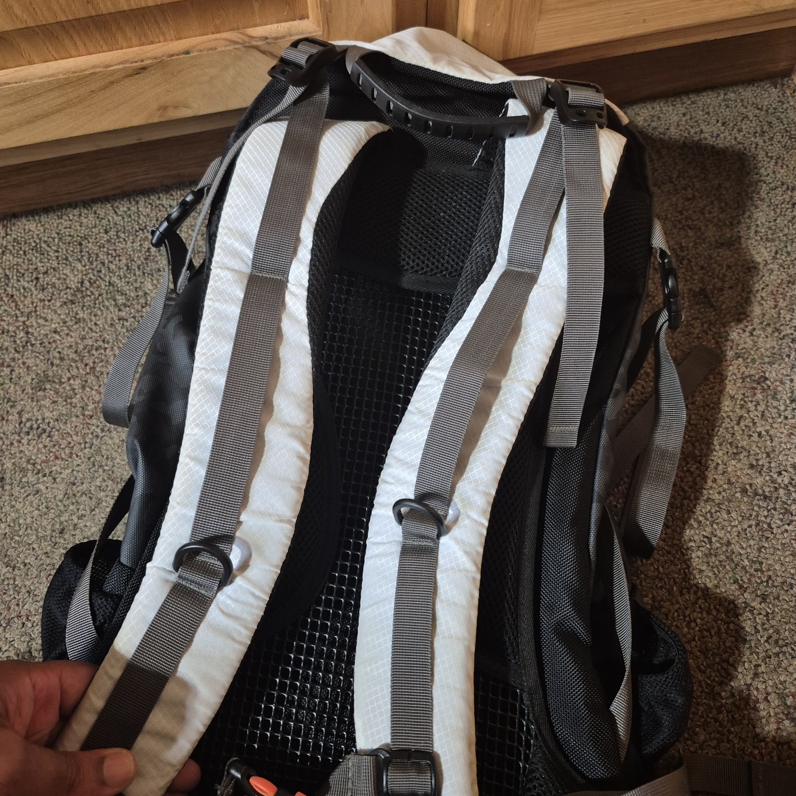 READ RUDIS Genesis Wrestling Gearpack IV 35L Backpack Bag White With Rain Cover