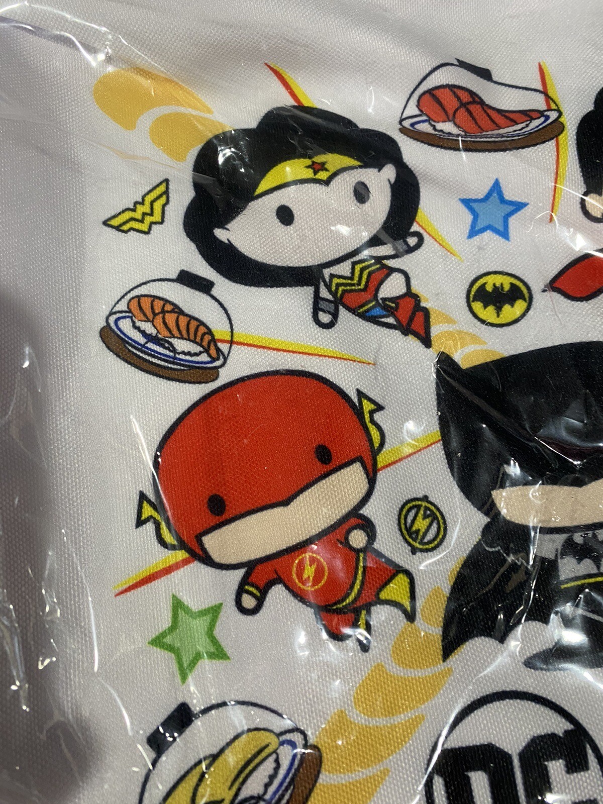 Kura Sushi / DC Comics Tote Bag Backpack * BATMAN * SUPERMAN * WONDER WOMAN*