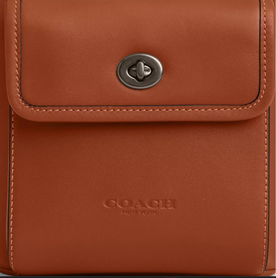 NWT COACH SMALL TURNLOCK SLING PACK CB124 CROSSBODY HANDBAG 1 STRAP PURSE BAG