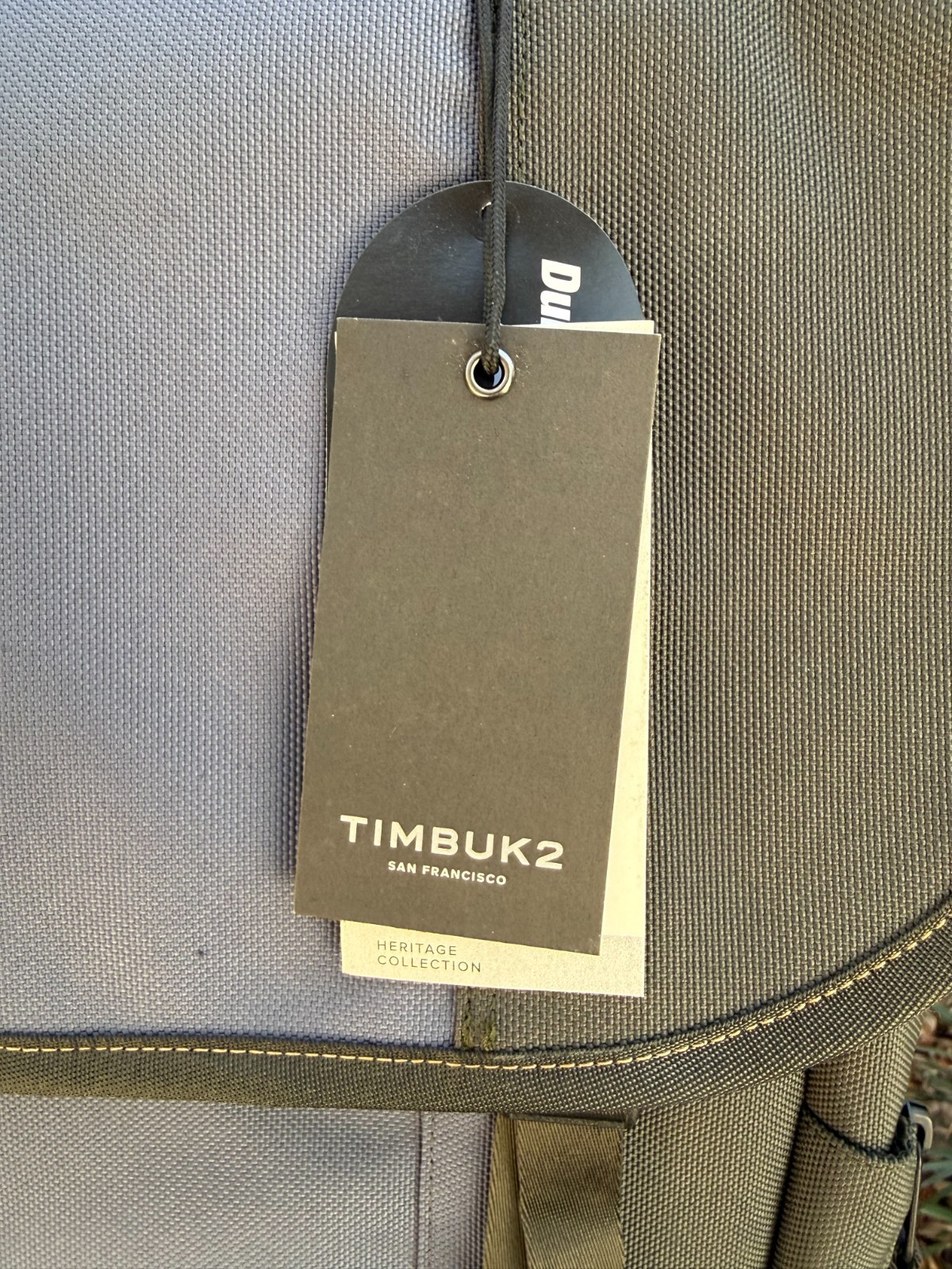 Timbuk2 Swig Backpack Canvas Unisex Commuter Travel Work School Green Blue New
