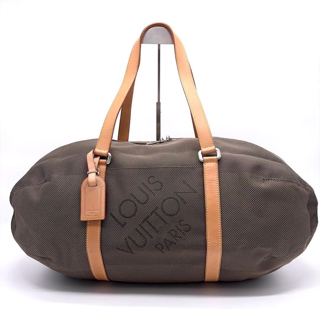 Authentic Louis Vuitton Damier Jean Atakan Boston Bag 58x32x25cm Pre Owned