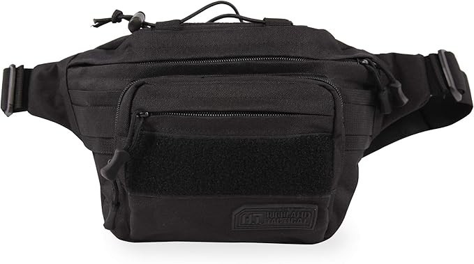 HIGHLAND TACTICAL Mobility Waist Pack Small, Black