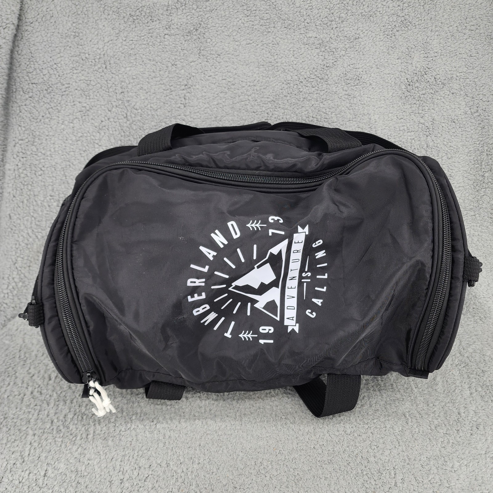 Timberland Ocean Path Lightweight 22″ Carry-On Duffel Bag Black Spellout 2018