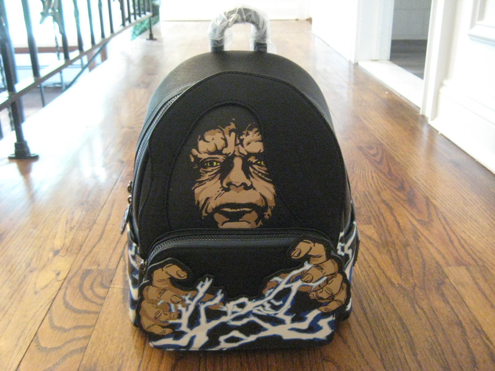 Loungefly Star Wars Emperor Palpatine Glow in the Dark Mini Backpack – New!