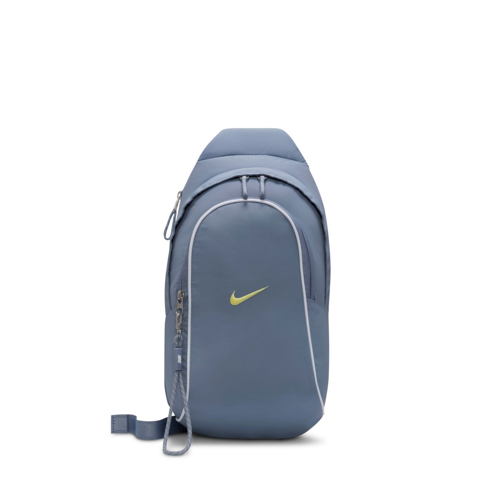 Nike Sportswear Essentials (8L) Ashen Slate/White/Orange DJ9796-493 Sling Bag