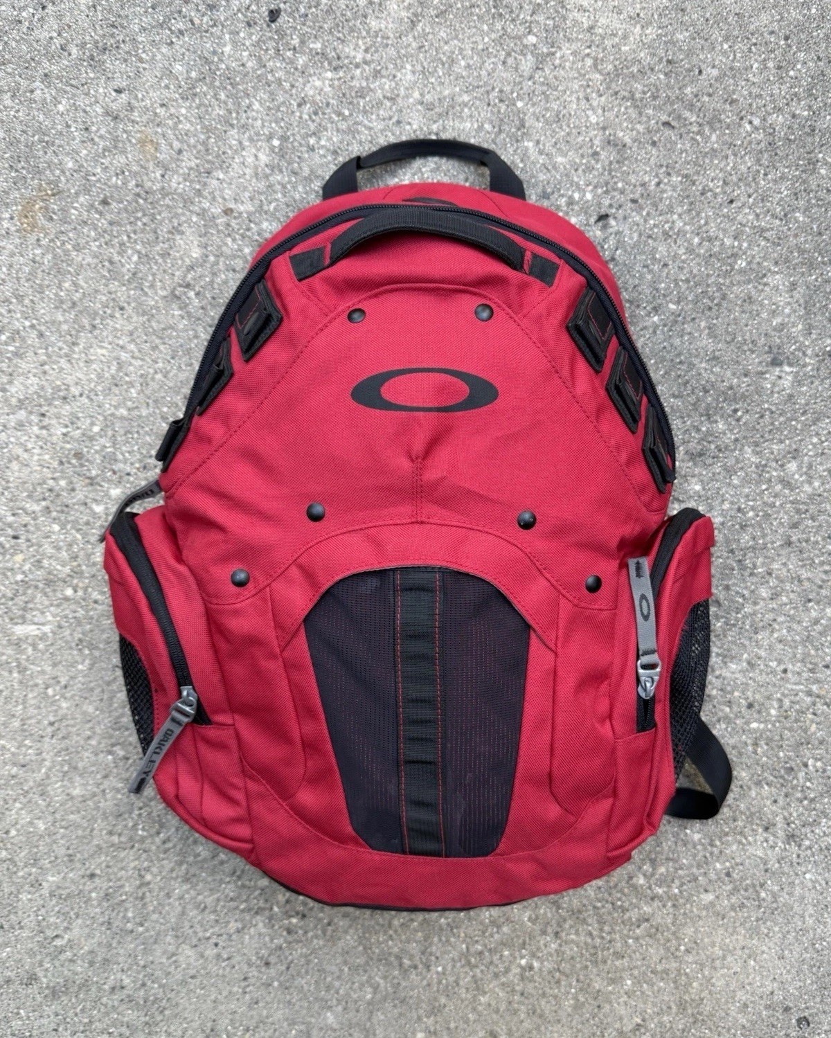 Oakley Planet Pack 2.0 Vintage Tactical Backpack In Color Red