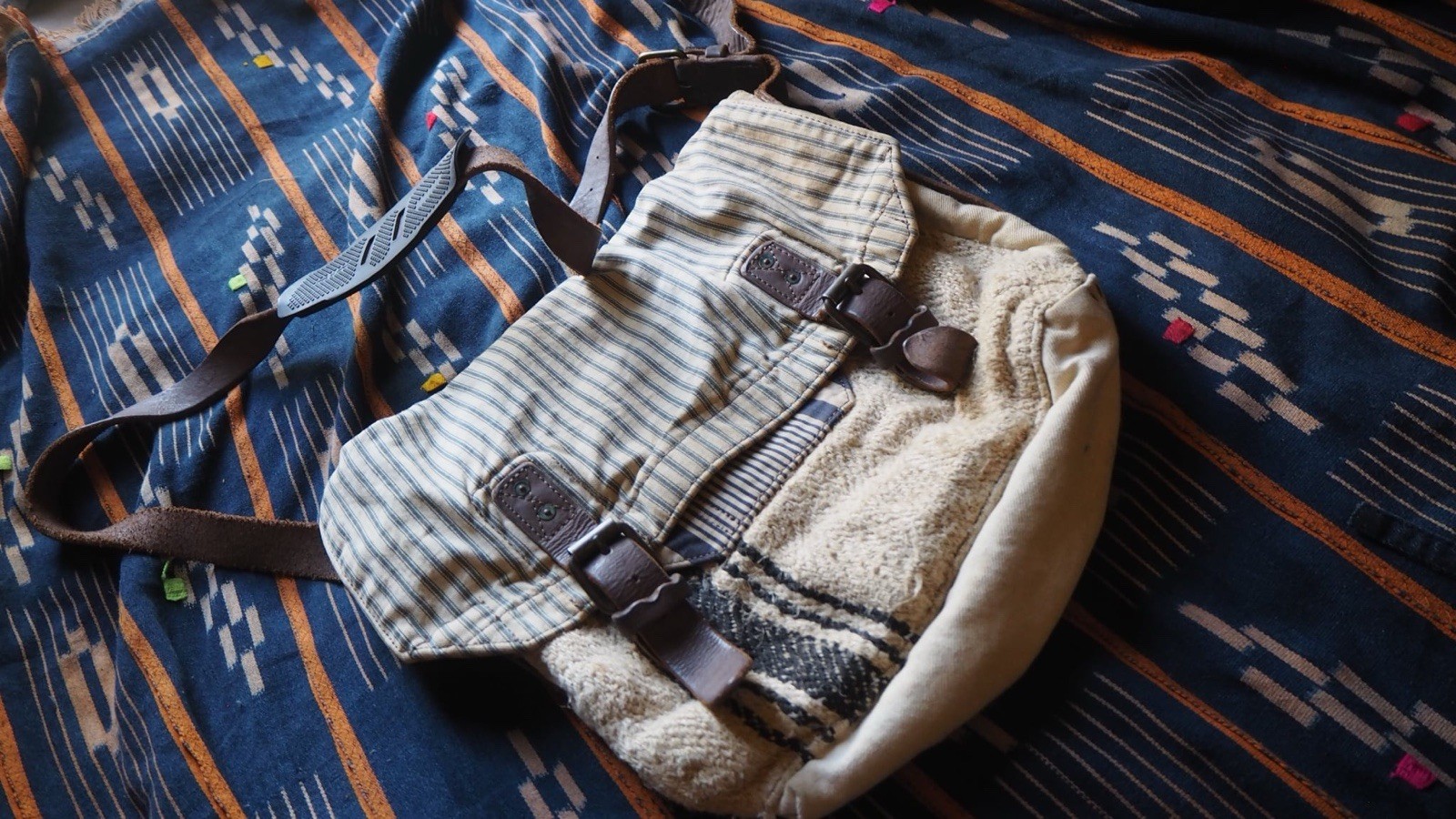RRL Messenger Bag Made In Italy