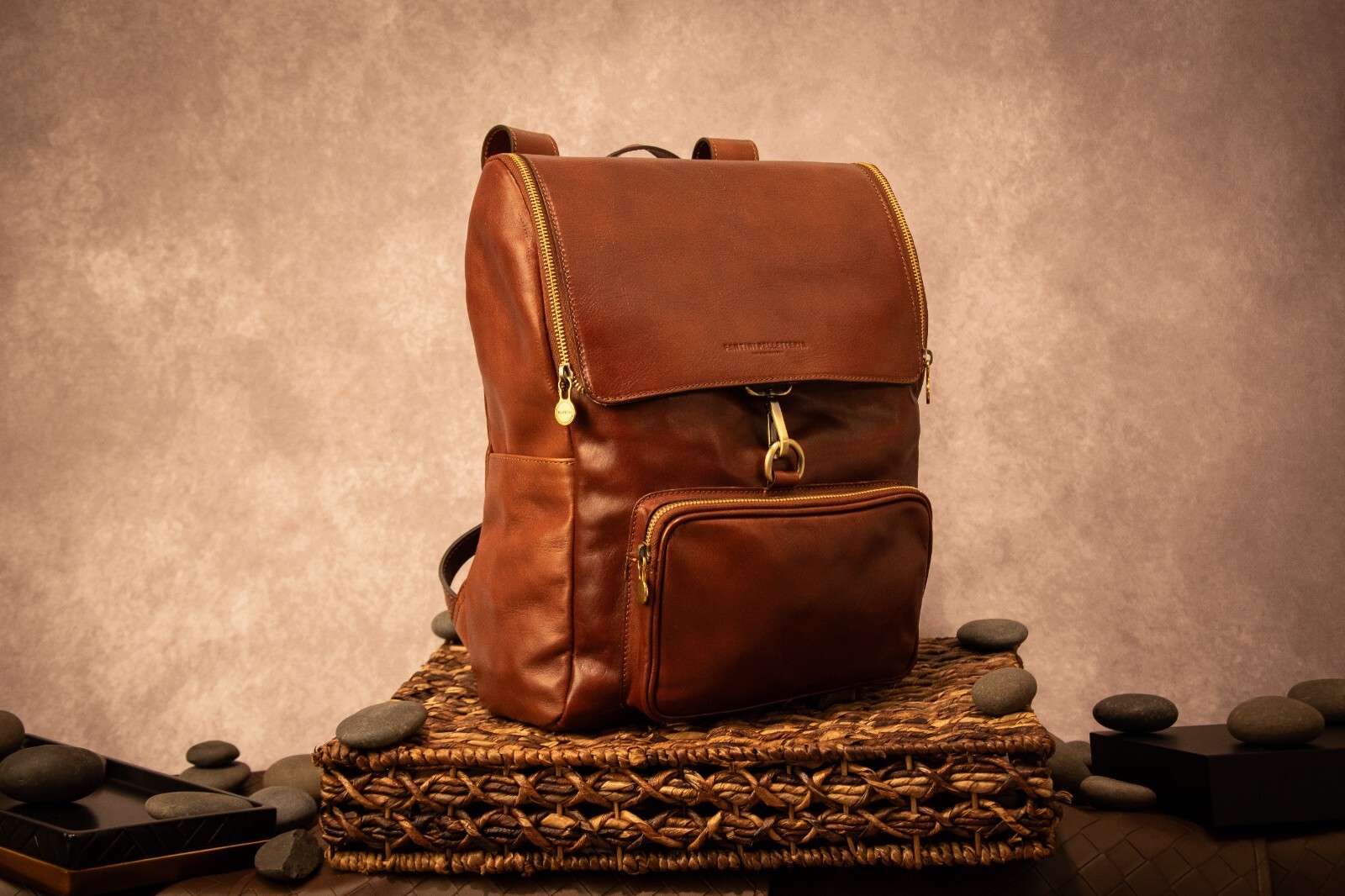 Italian Leather Backpack, Travel Backpack, Handmade Leather bag, Laptop bag