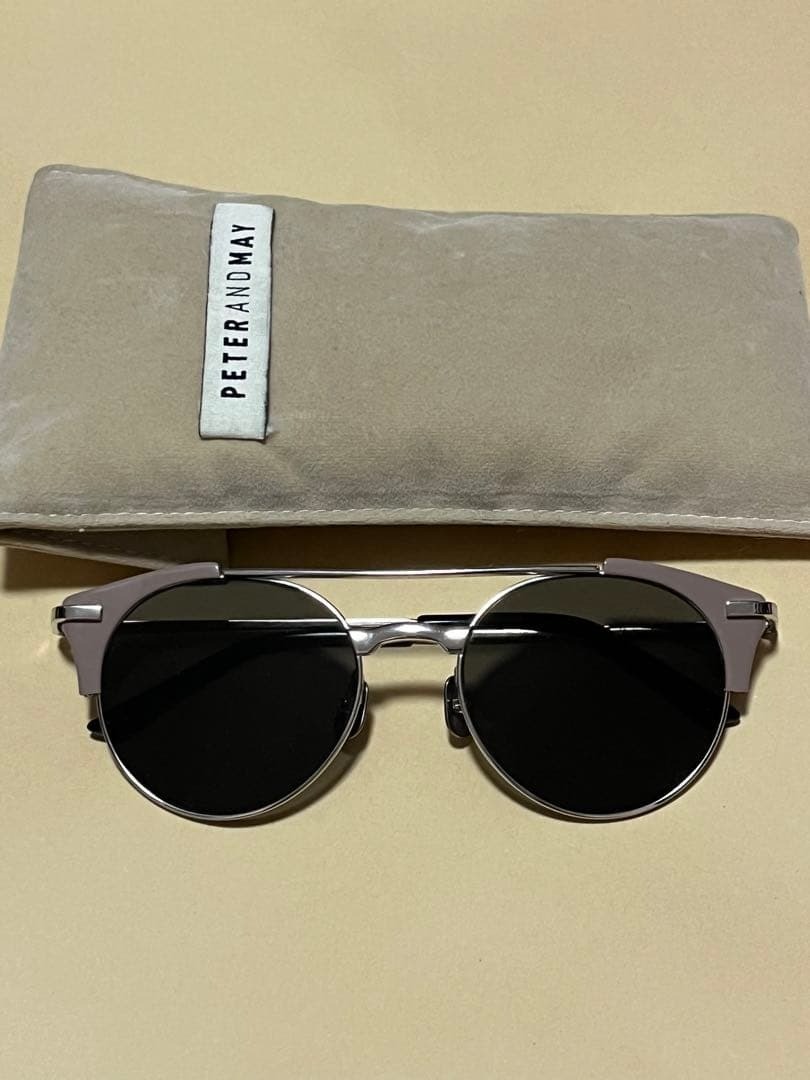 PETER AND MAY Sunglasses French Designer Eyewear Stylish Frames Excellent Cond.