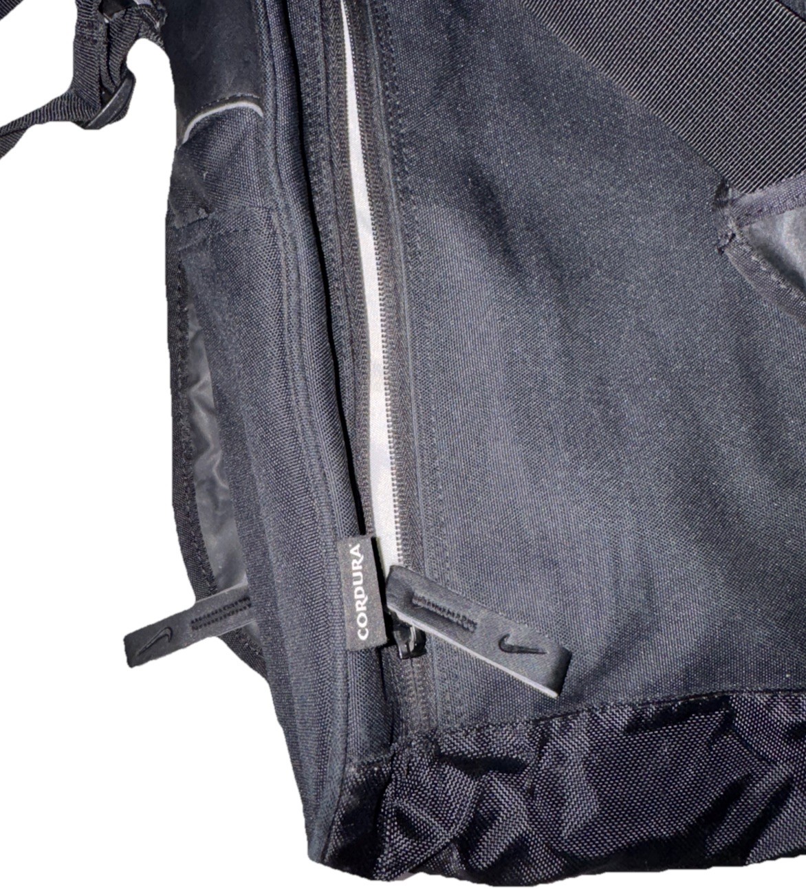 Vintage Nike Cordura Messenger Bag Shoulder Bag Black