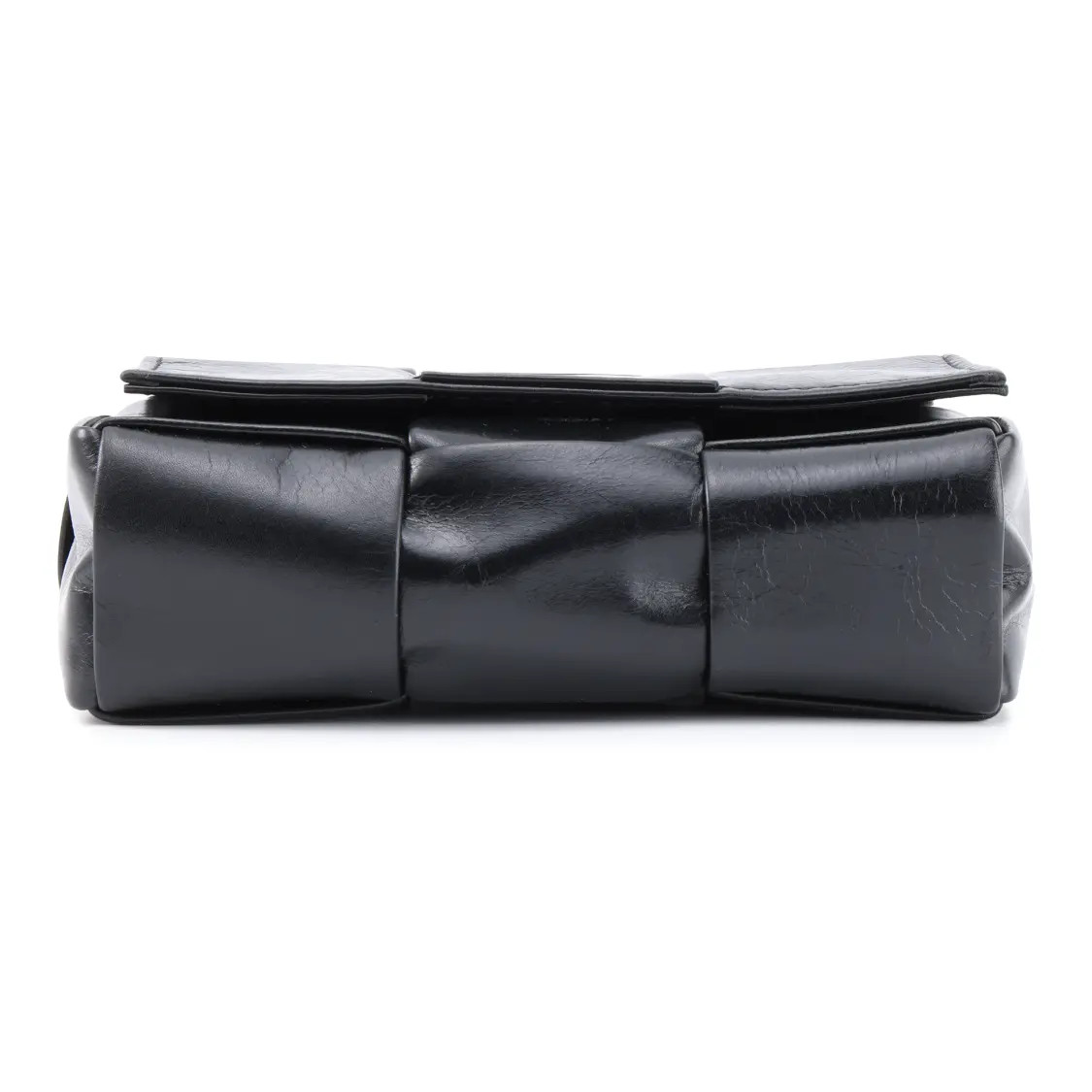 Bottega Veneta Introeccio Woven Magnetic Buckle Wallet Mini Men’s 4.7×1.5×3 in