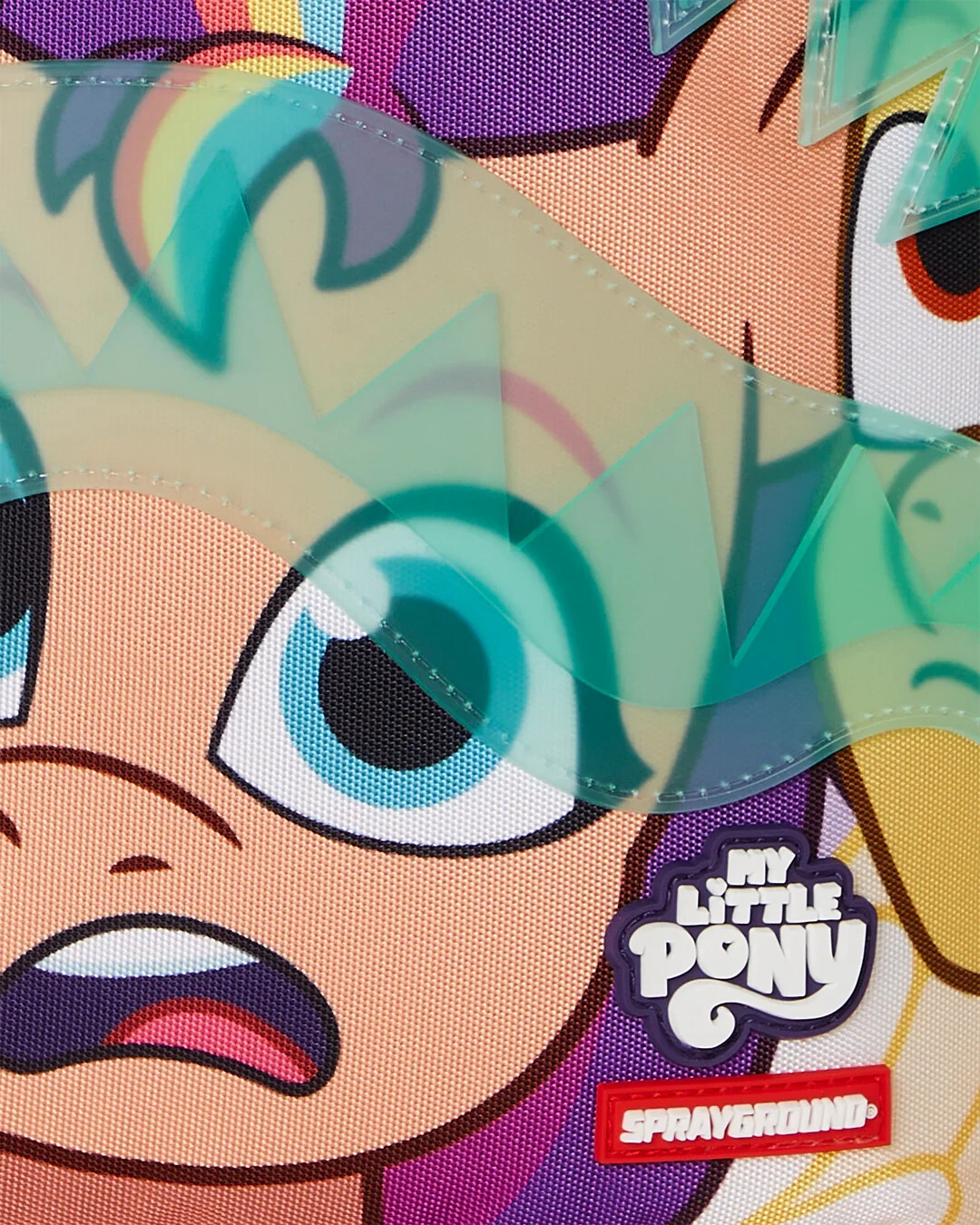 Sprayground My Little Pony Party Backpack🔥New Black Bookbag Large School Bag