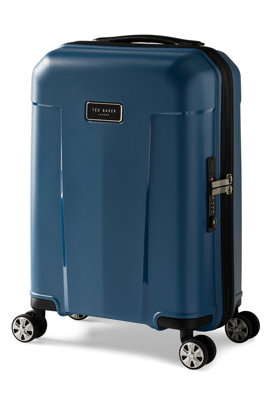 Ted Baker Flying Colours Hardside Trolley 4 Wheel Spinner, 20 Inch Carry On U1