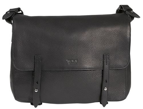 Tumi Albuquerque East/West Messenger Bag, Black Pebble Leather