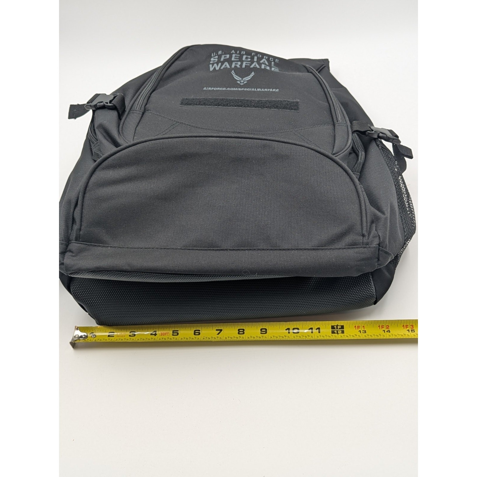 U.S. Air Force Special Warfare Black Backpack Large Tactical Travel Gym Bag